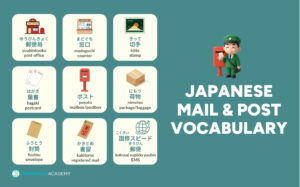 Japanese Mail & Post Vocabulary
